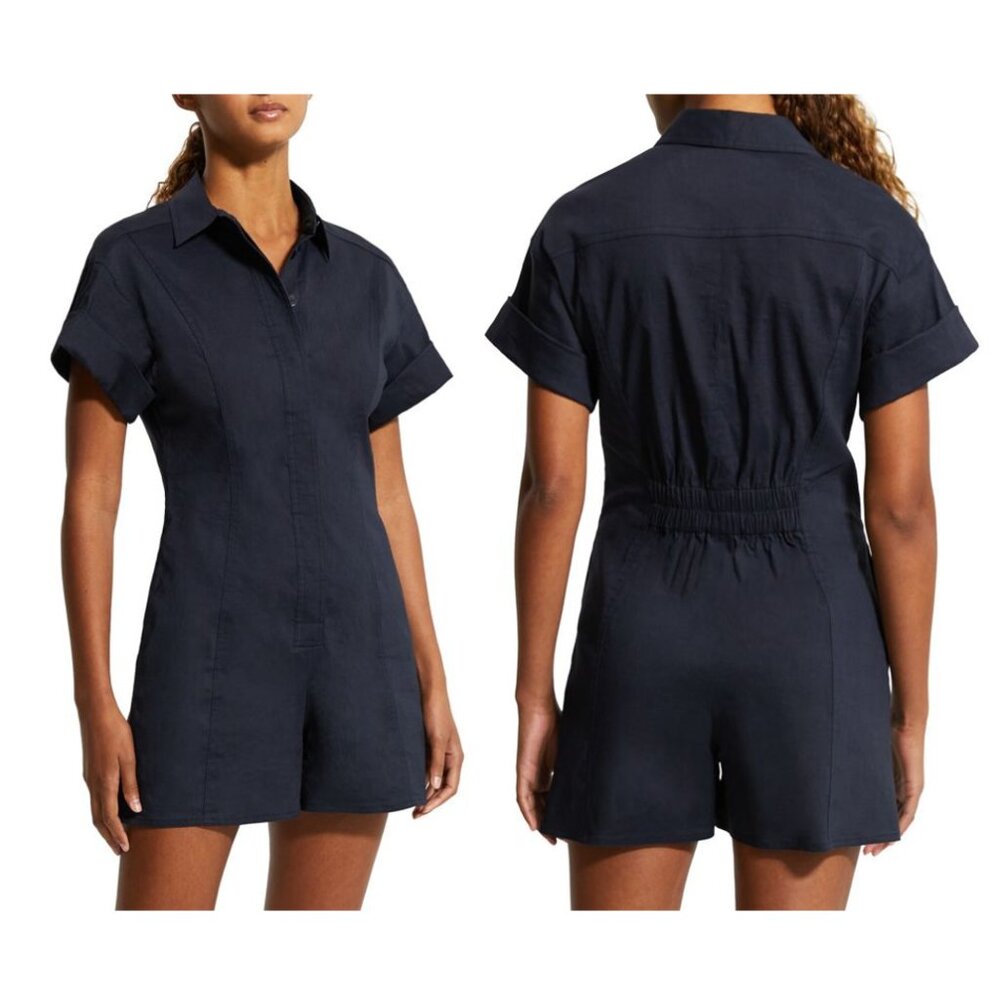NWT Theory Shirt Romper